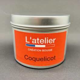Bougie parfumée / Coquelicot